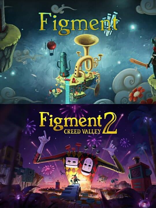 Figment 1 + Figment 2 cover art