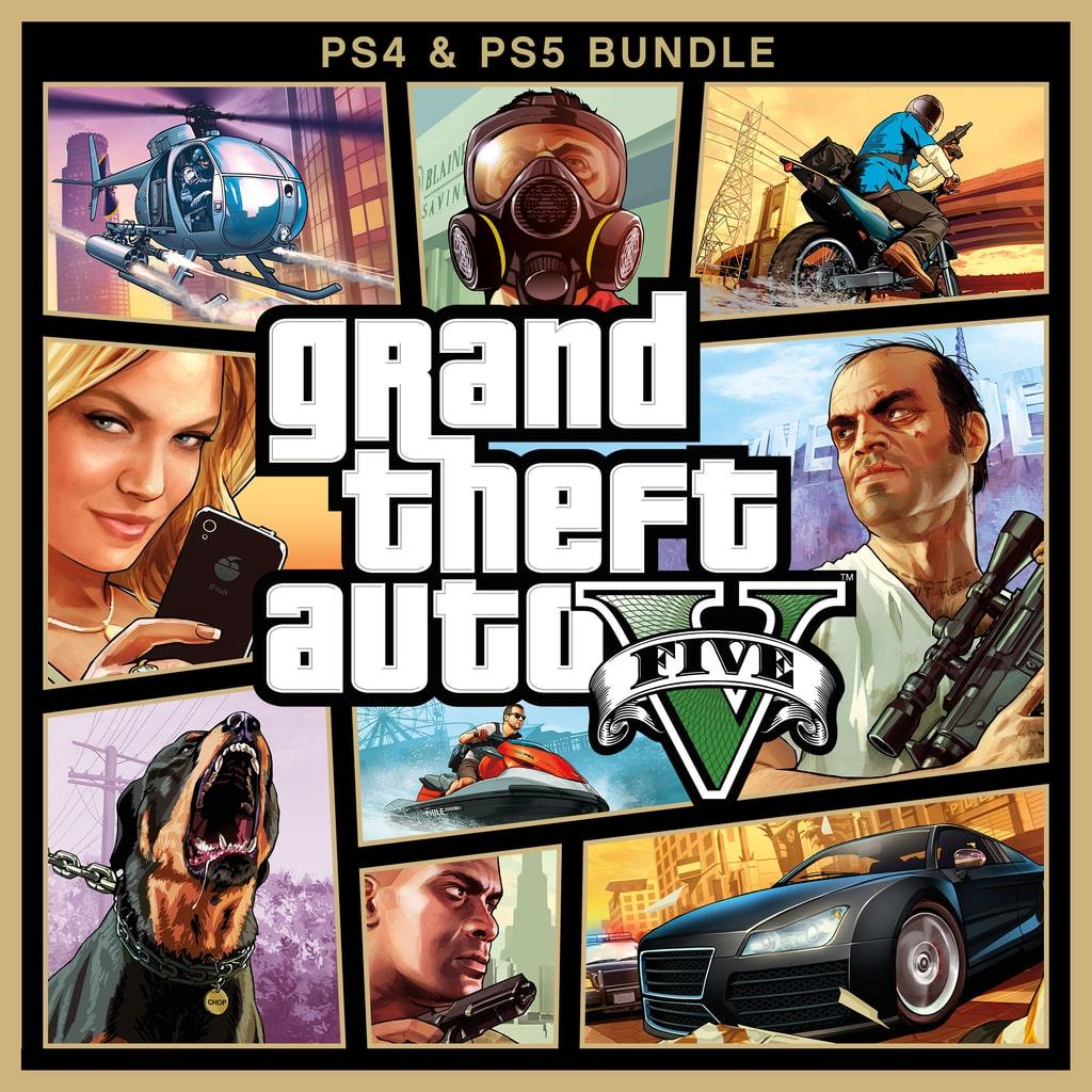 Grand Theft Auto V (PS4™ & PS5™) Cover Art