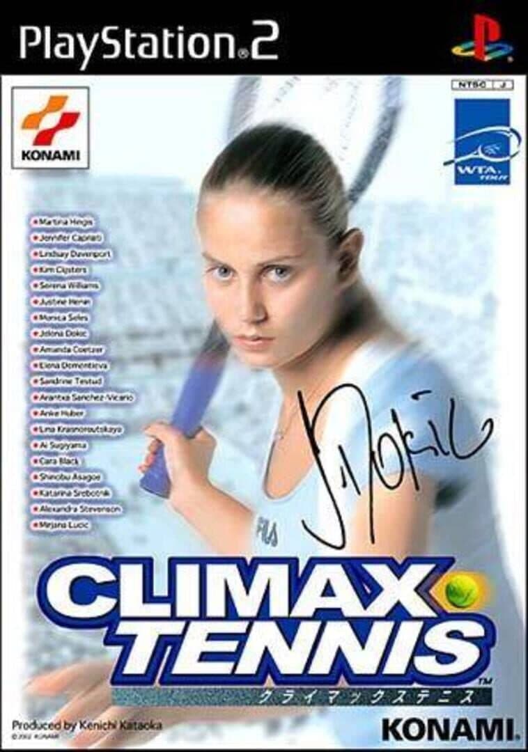 Climax Tennis: WTA Tour Edition cover art