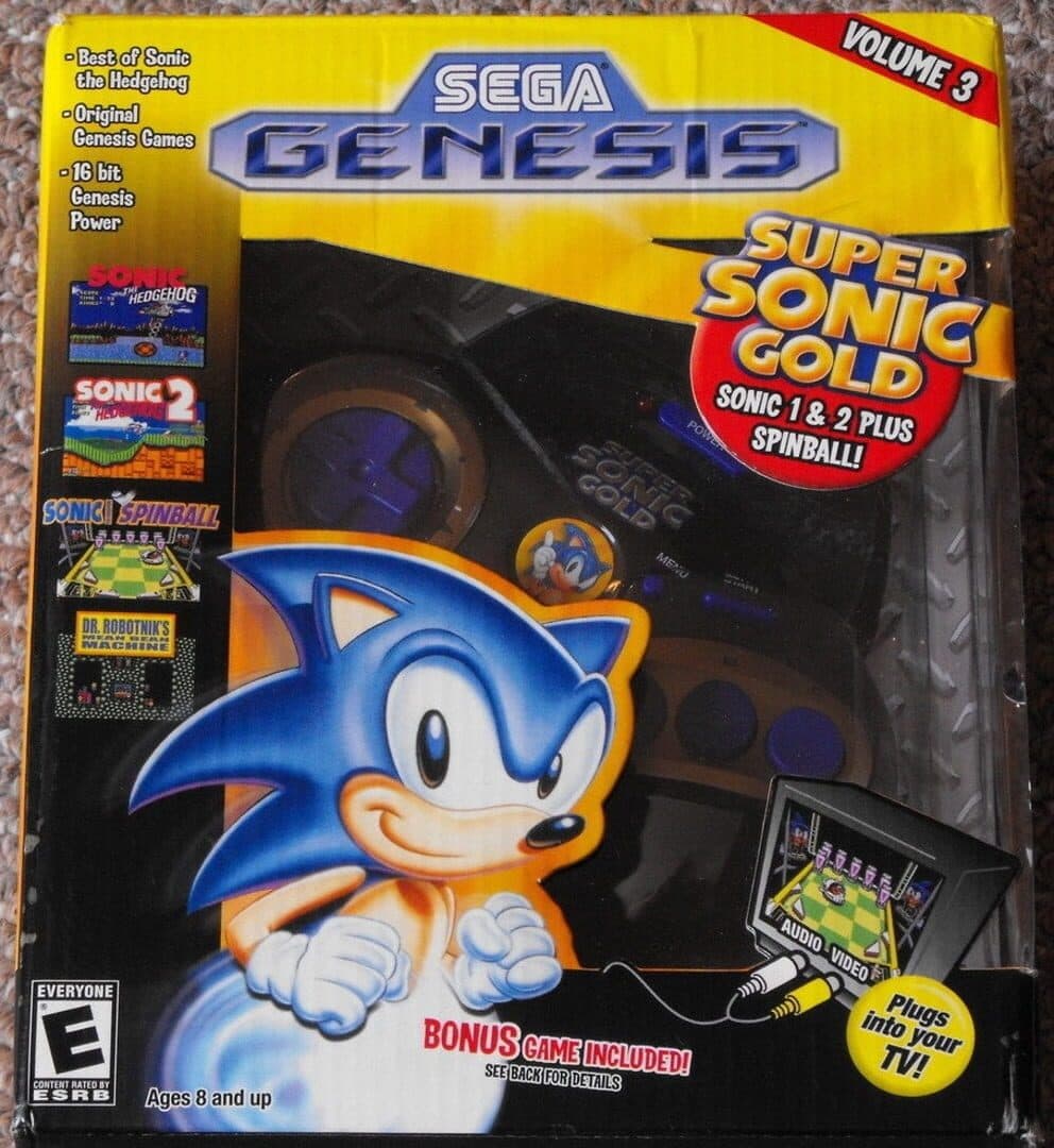 Arcade Legends: Sega Genesis Volume 3 - Super Sonic Gold Image