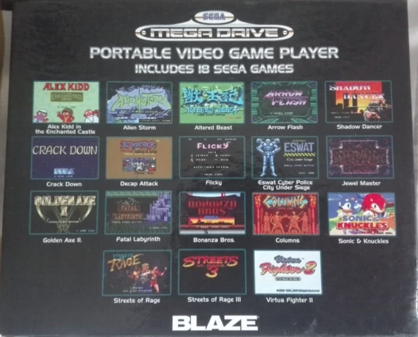 Sega Mega Drive Portable Video Game Player: Streets of Rage Special Edition Image