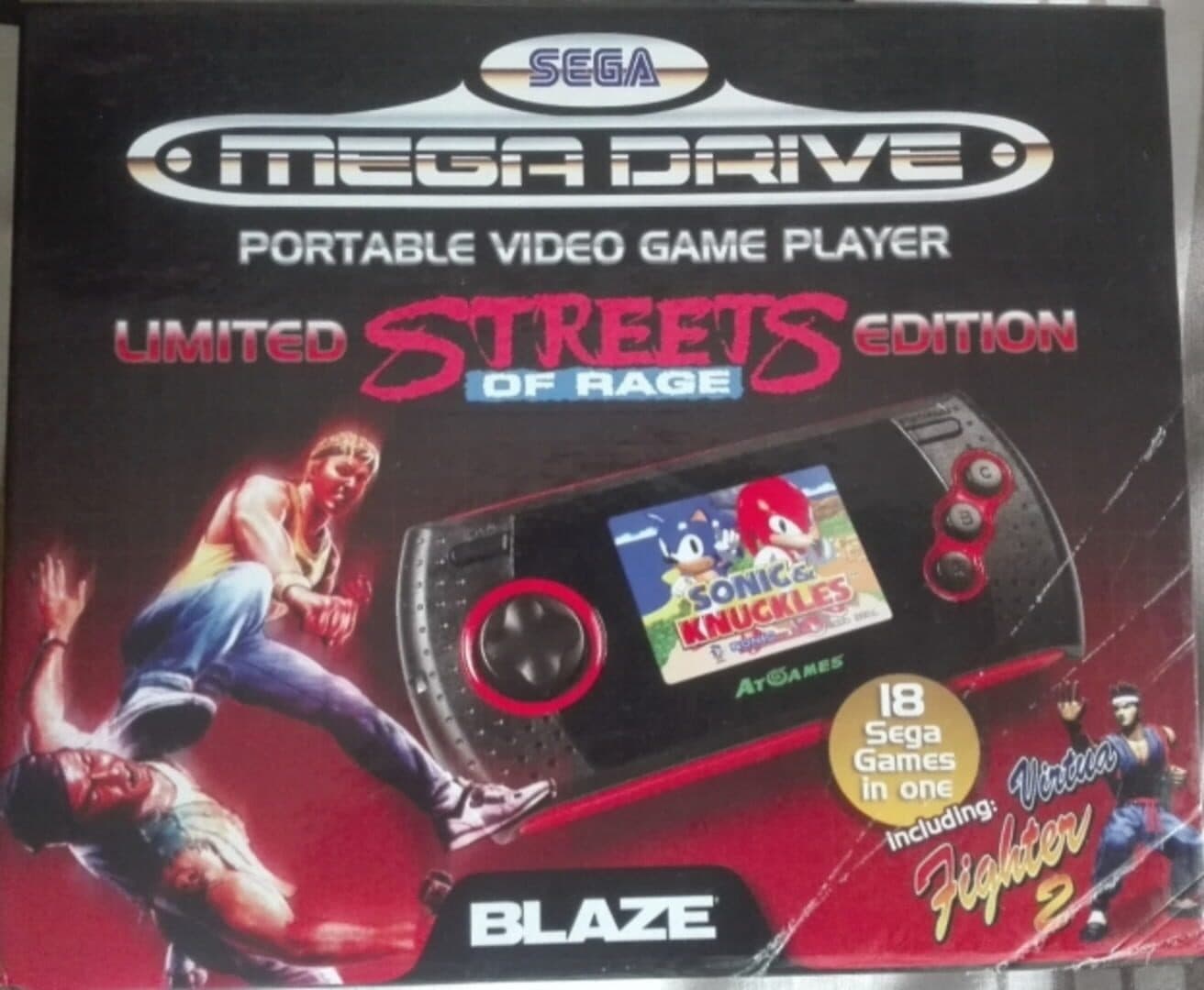 Sega Mega Drive Portable Video Game Player: Streets of Rage Special Edition Image
