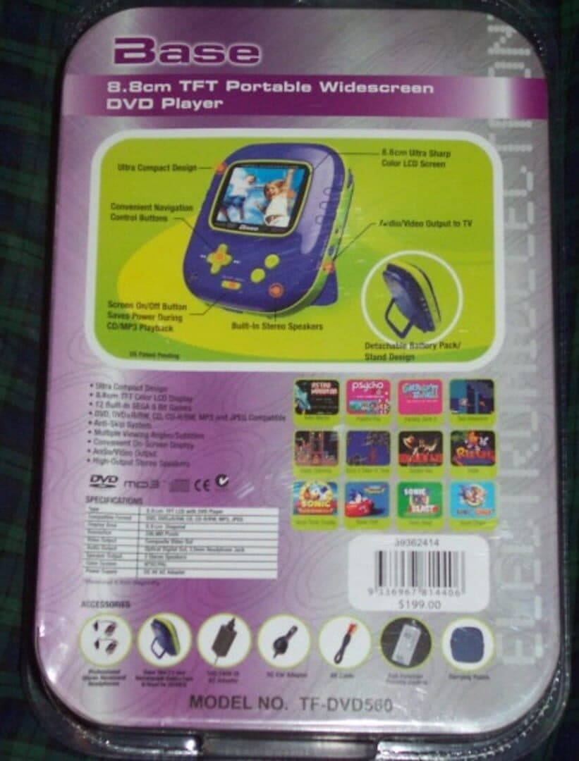 Coby Portable DVD Player Image