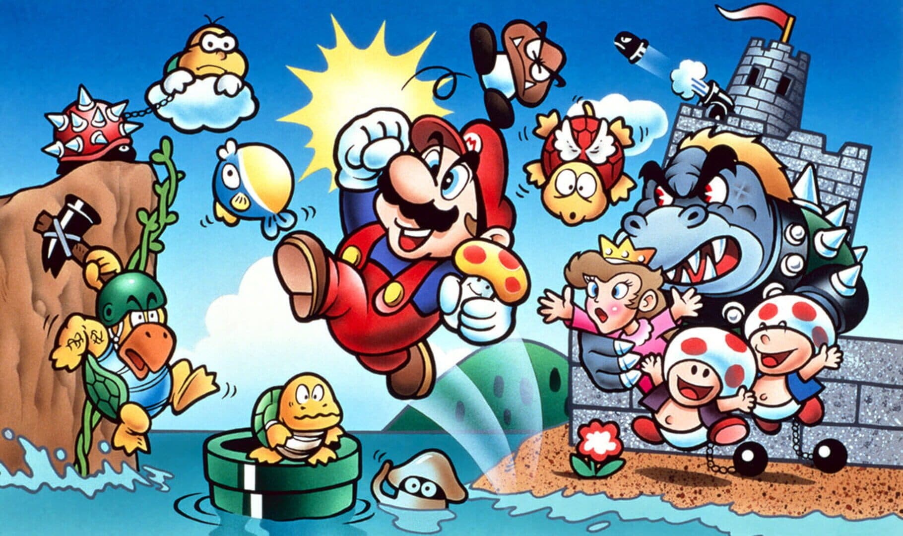 Super Mario All-Stars + Super Mario World Image