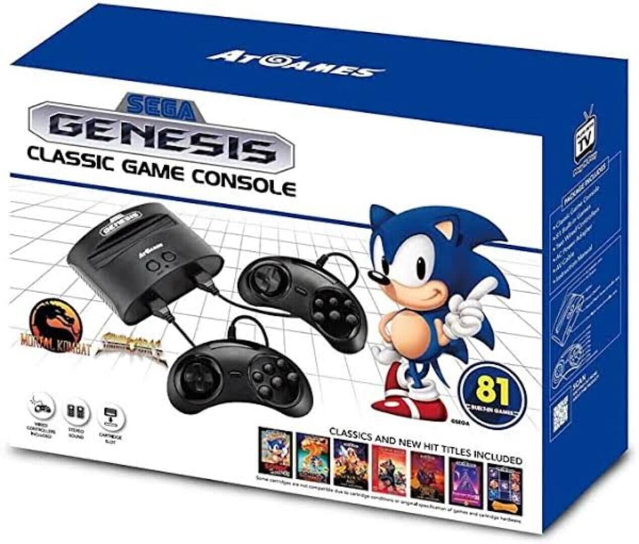 Sega Genesis Classic Game Console Image