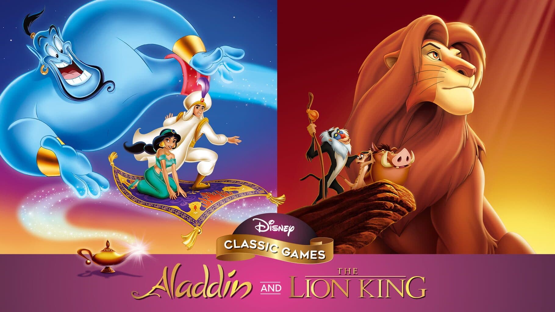 Disney Classic Games: Aladdin and The Lion King Image