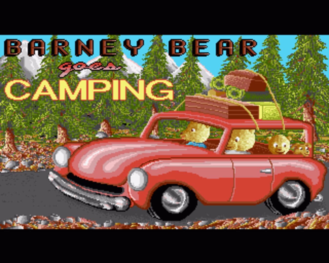 Barney Bear Goes Camping Image