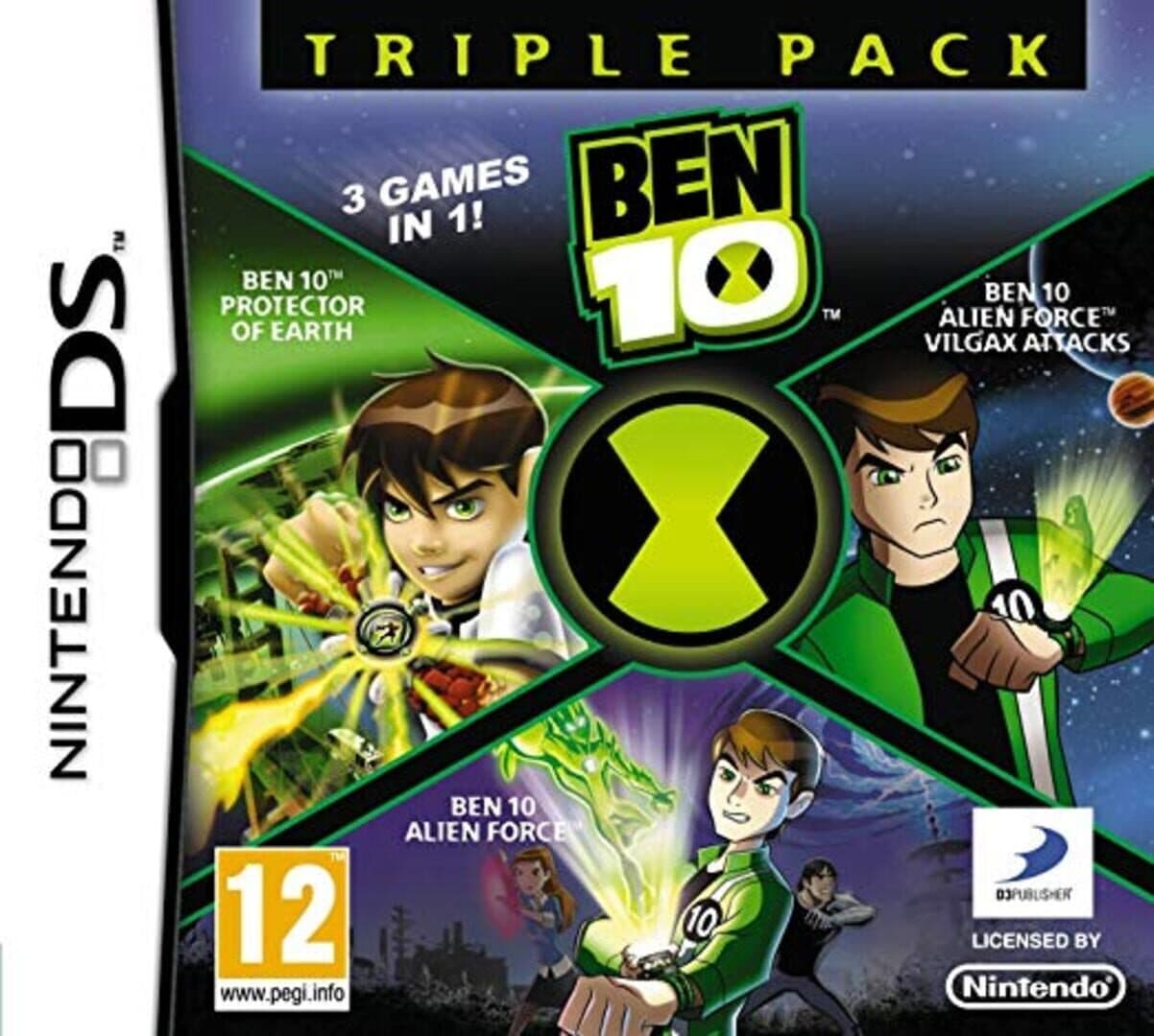 Ben 10 Triple Pack cover art