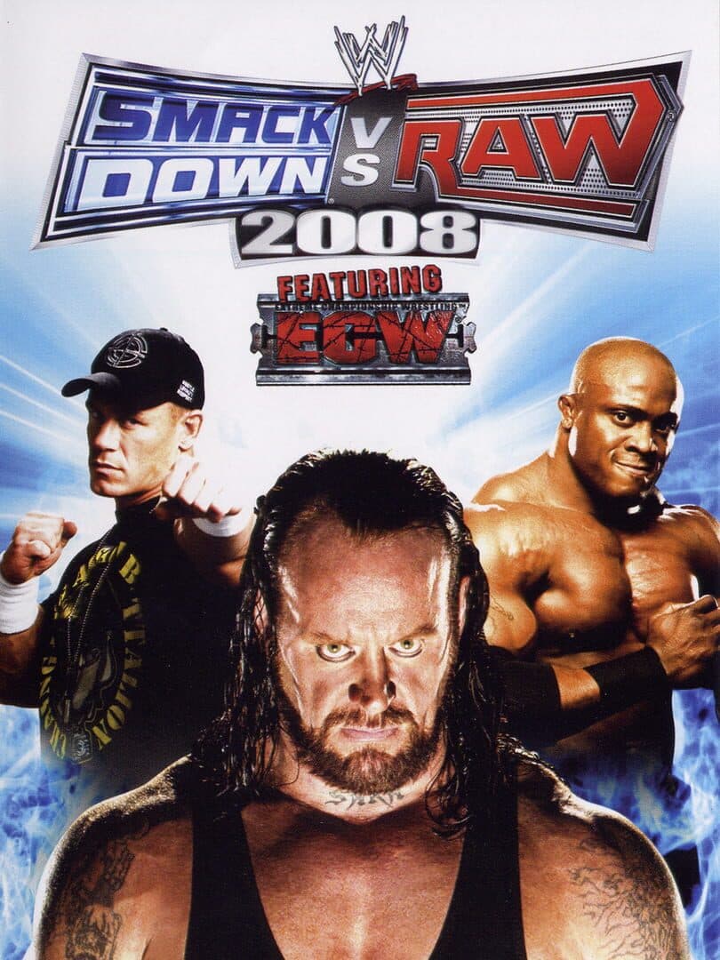 WWE SmackDown vs. Raw 2008 cover art