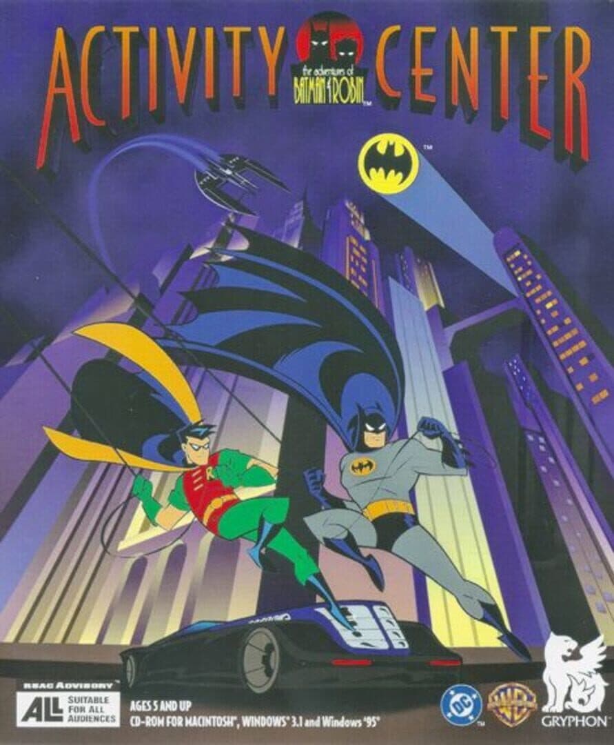 The Adventures of Batman & Robin: Activity Centre cover art