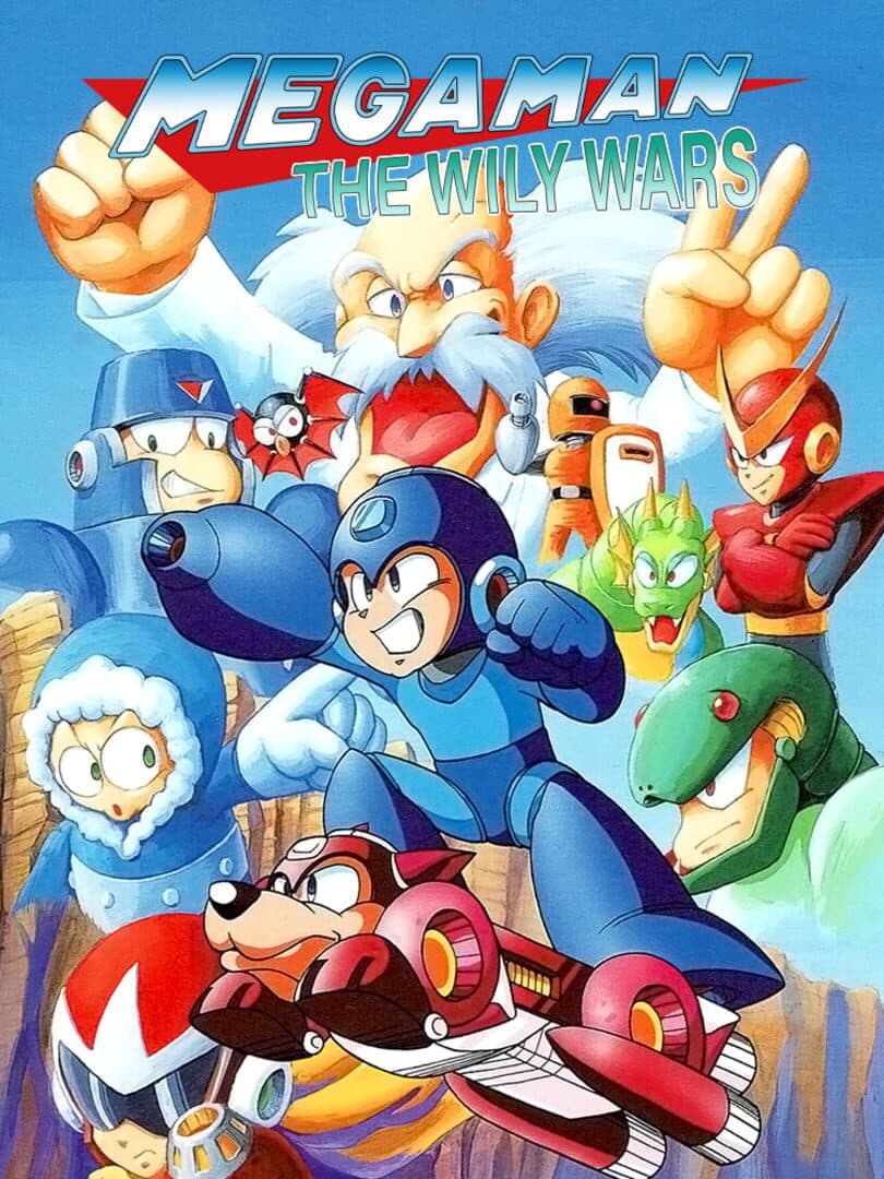Mega Man: The Wily Wars cover art