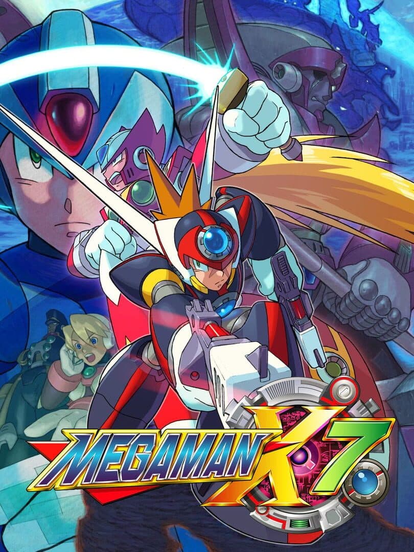 Mega Man X7 cover art