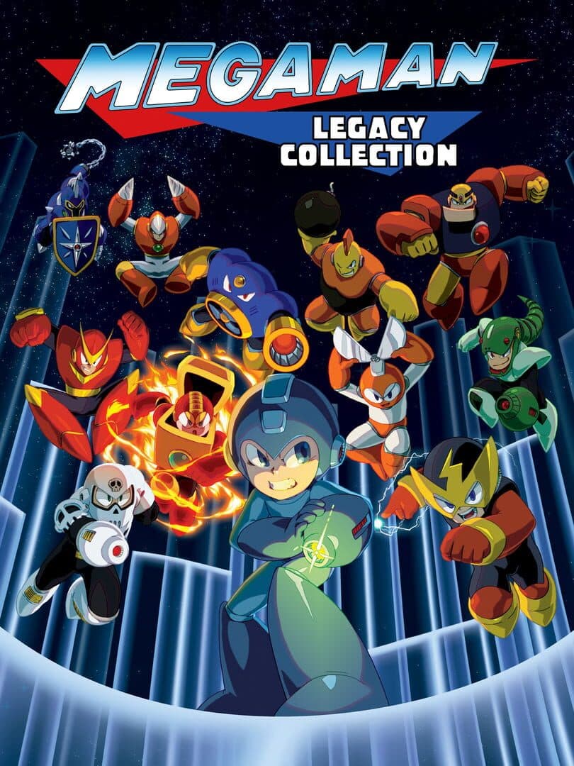 Mega Man Legacy Collection cover art