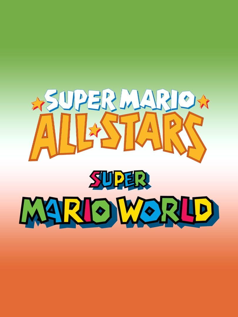 Super Mario All-Stars + Super Mario World cover art