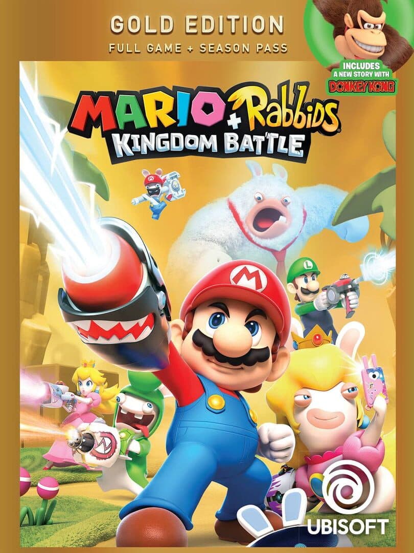 Mario + Rabbids Kingdom Battle: Gold Edition cover art