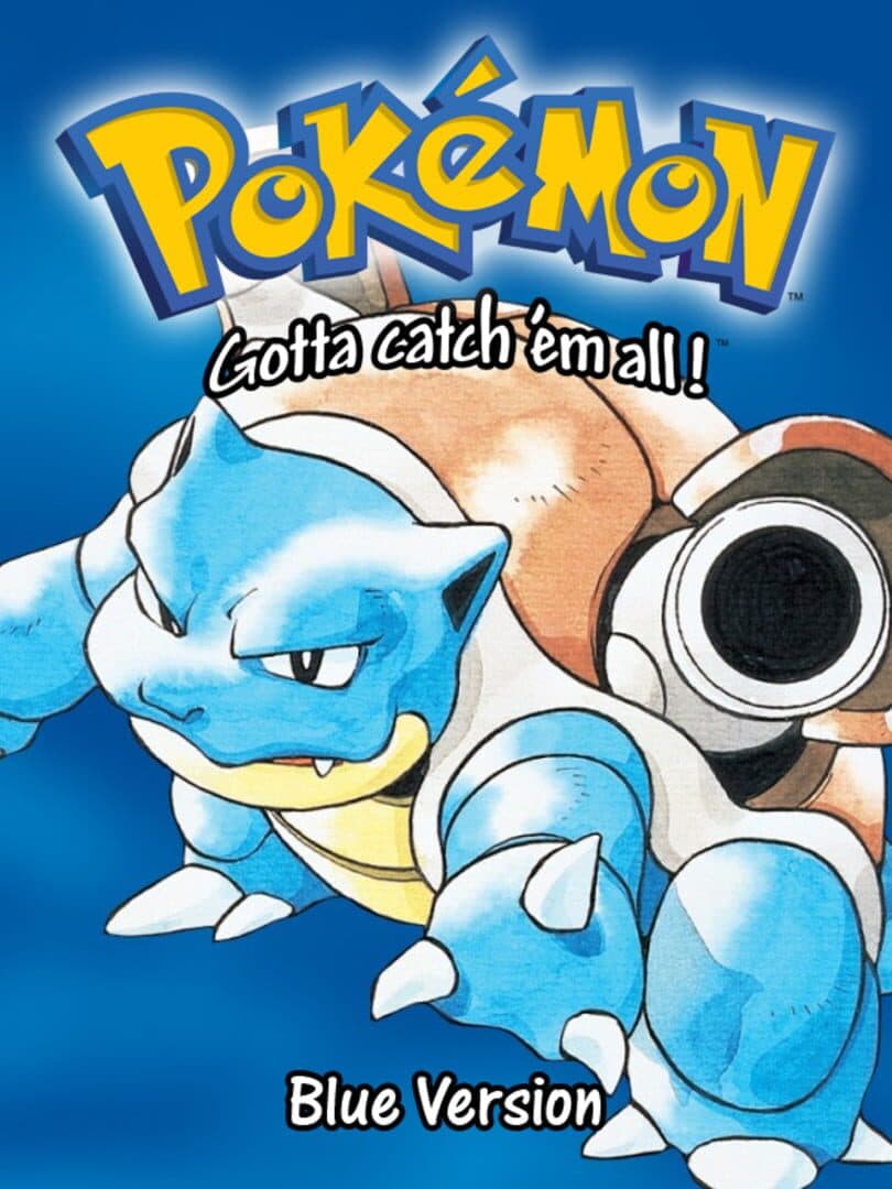 Pokémon Blue Version cover art