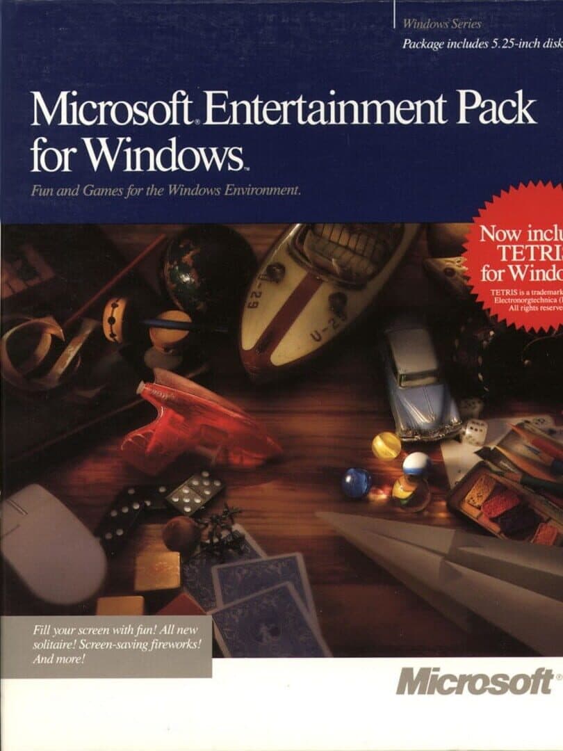 Microsoft Entertainment Pack for Windows cover art