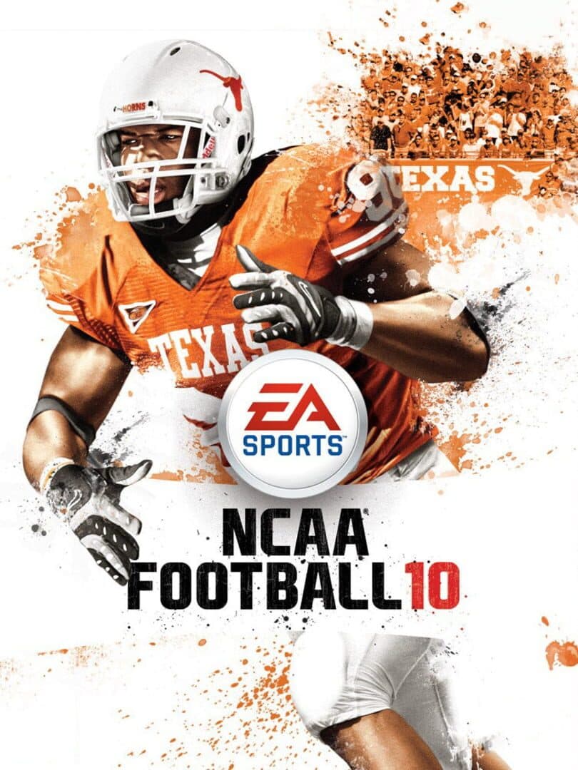 NCAA Football 10 cover art