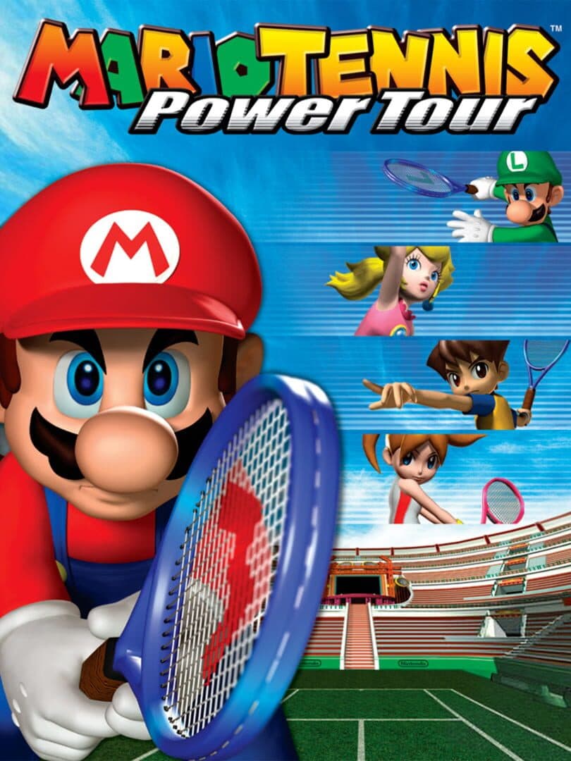 Mario Tennis: Power Tour cover art