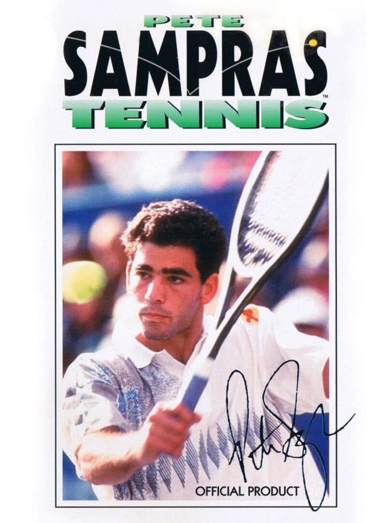 Pete Sampras Tennis cover art