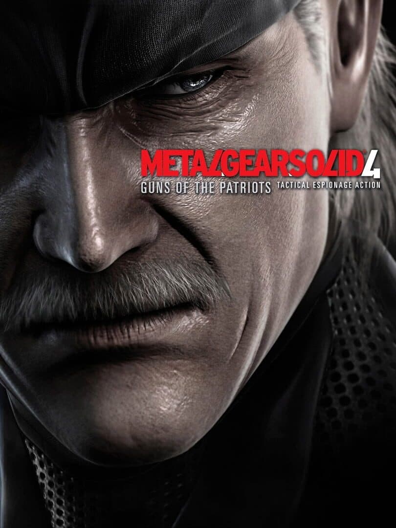 Metal Gear Solid 4: Guns of the Patriots cover art