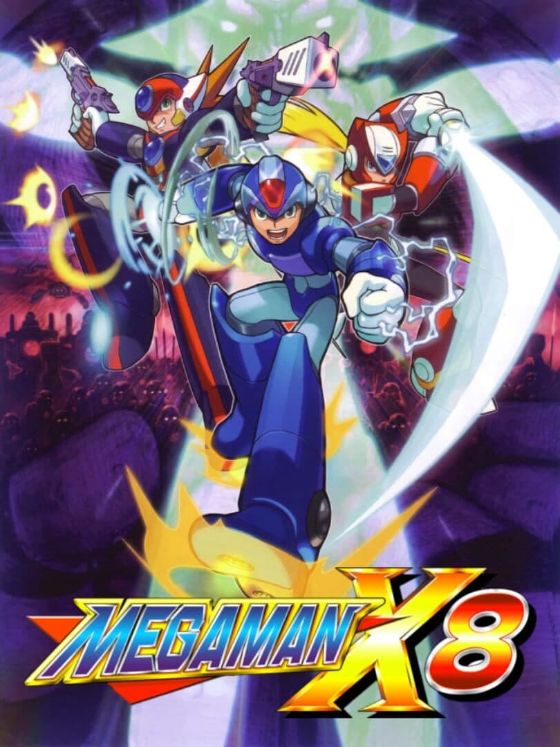 Mega Man X8 cover art