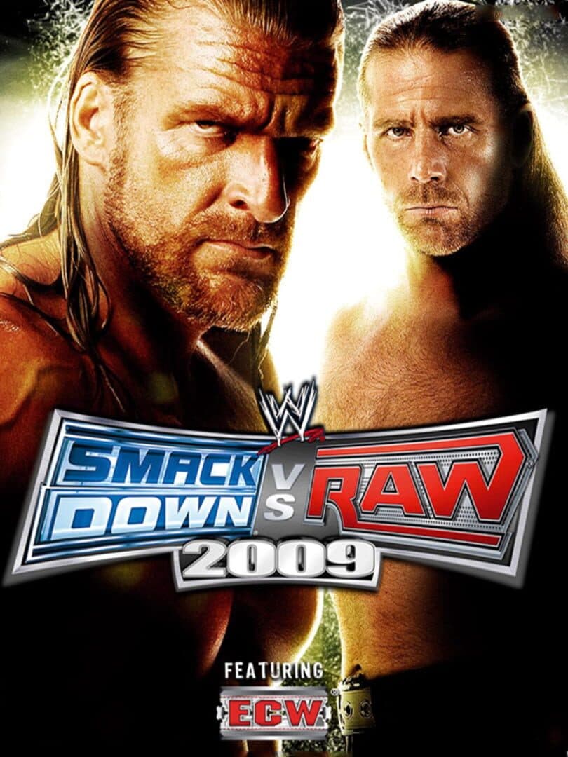 WWE SmackDown vs. Raw 2009 cover art