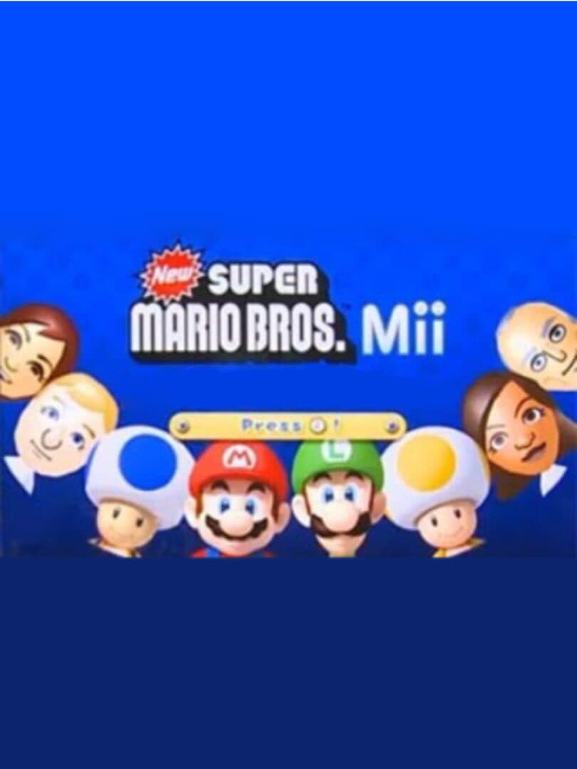 New Super Mario Bros. Mii cover art