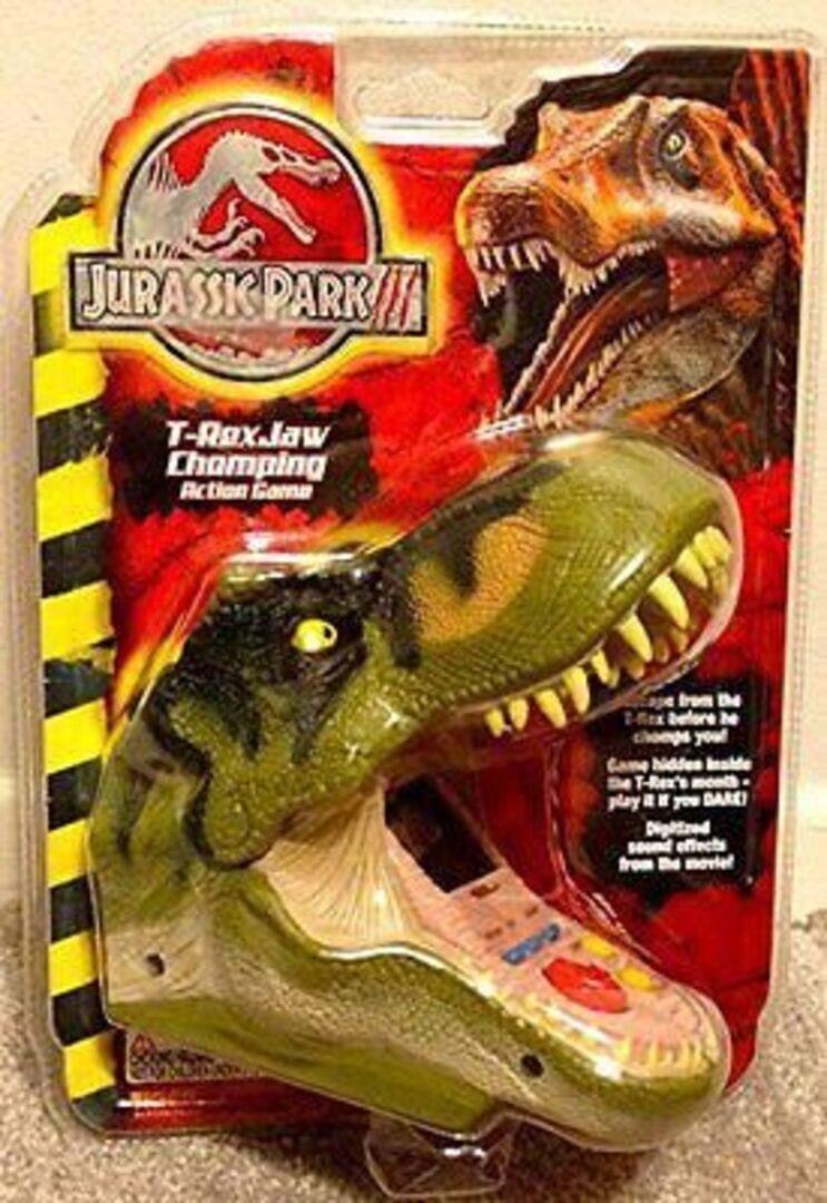 Jurassic Park III: T-Rex Jaw Chomping Action Game cover art