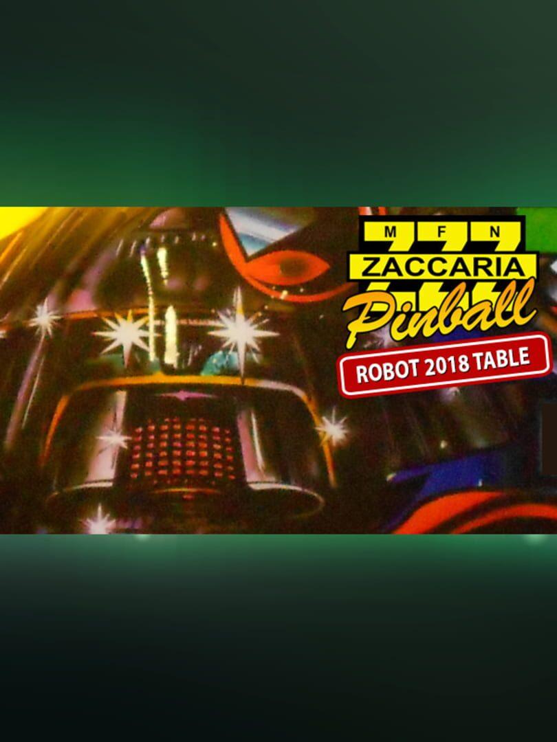 Zaccaria Pinball: Robot 2018 Table cover art