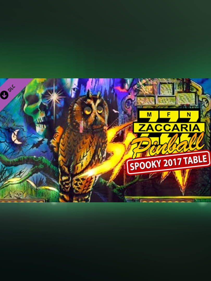Zaccaria Pinball: Spooky 2017 Table cover art