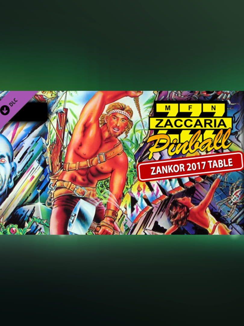 Zaccaria Pinball: Zankor 2017 Table cover art