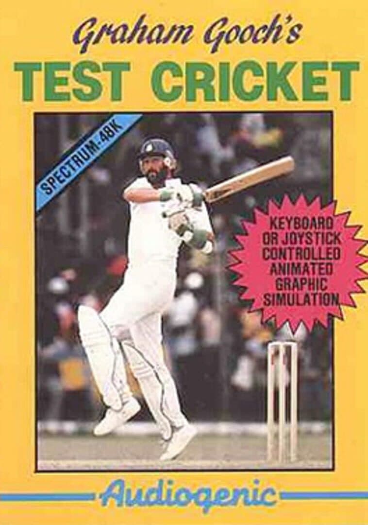 Graham Gooch's Test Cricket cover art