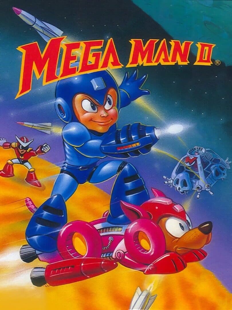 Mega Man II cover art