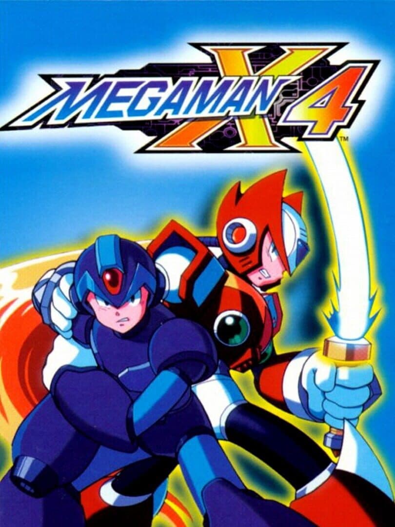 Mega Man X4 cover art