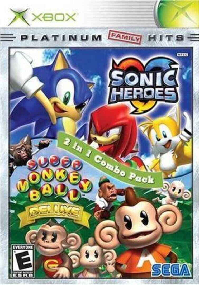 2 in 1 Combo Pack: Sonic Heroes/Super Monkey Ball Deluxe cover art