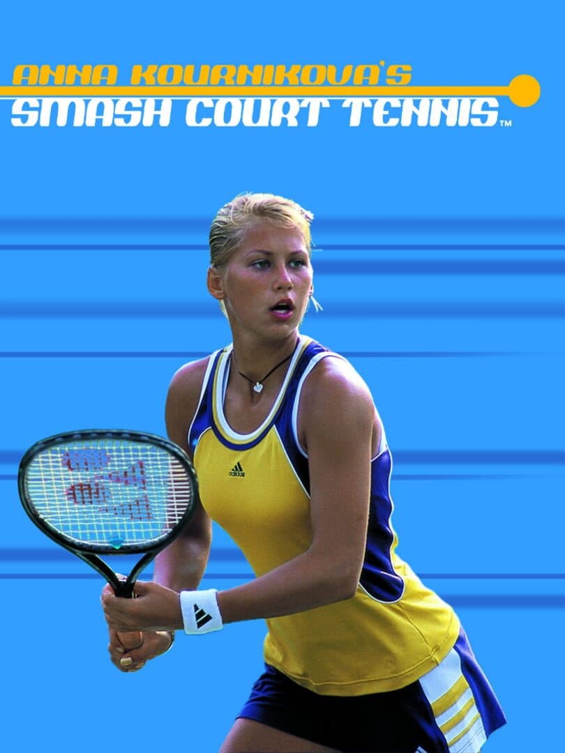 Anna Kournikova's Smash Court Tennis cover art