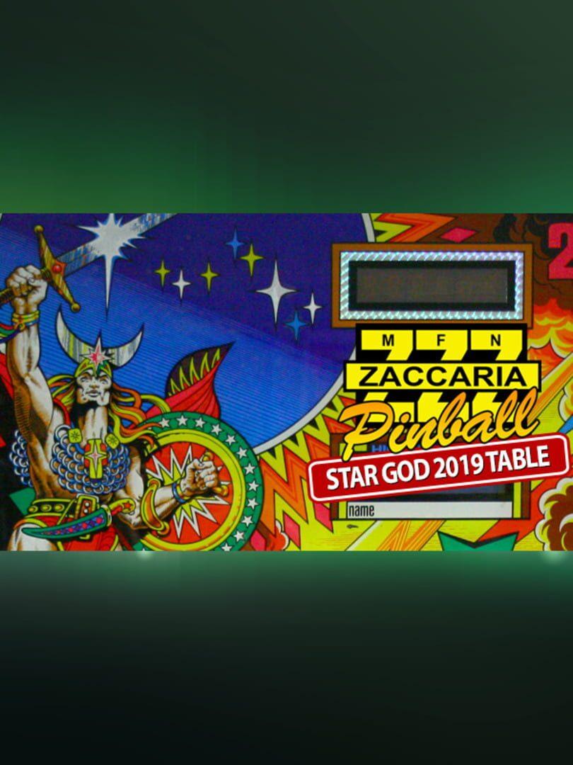 Zaccaria Pinball: Star God 2019 Table cover art