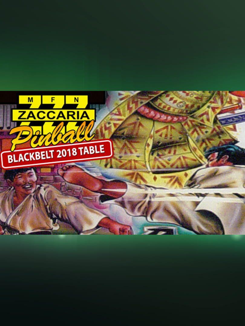 Zaccaria Pinball: Blackbelt 2018 Table cover art