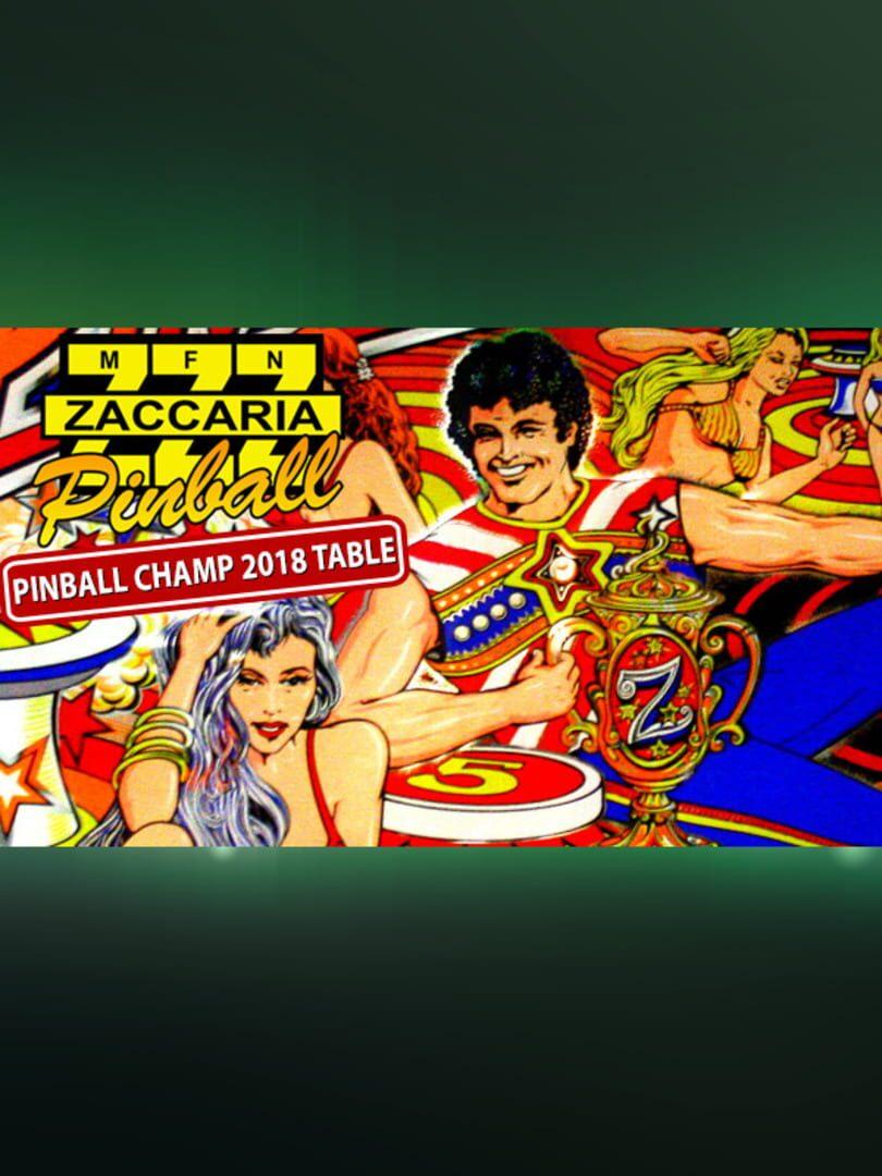 Zaccaria Pinball: Pinball Champ 2018 Table cover art