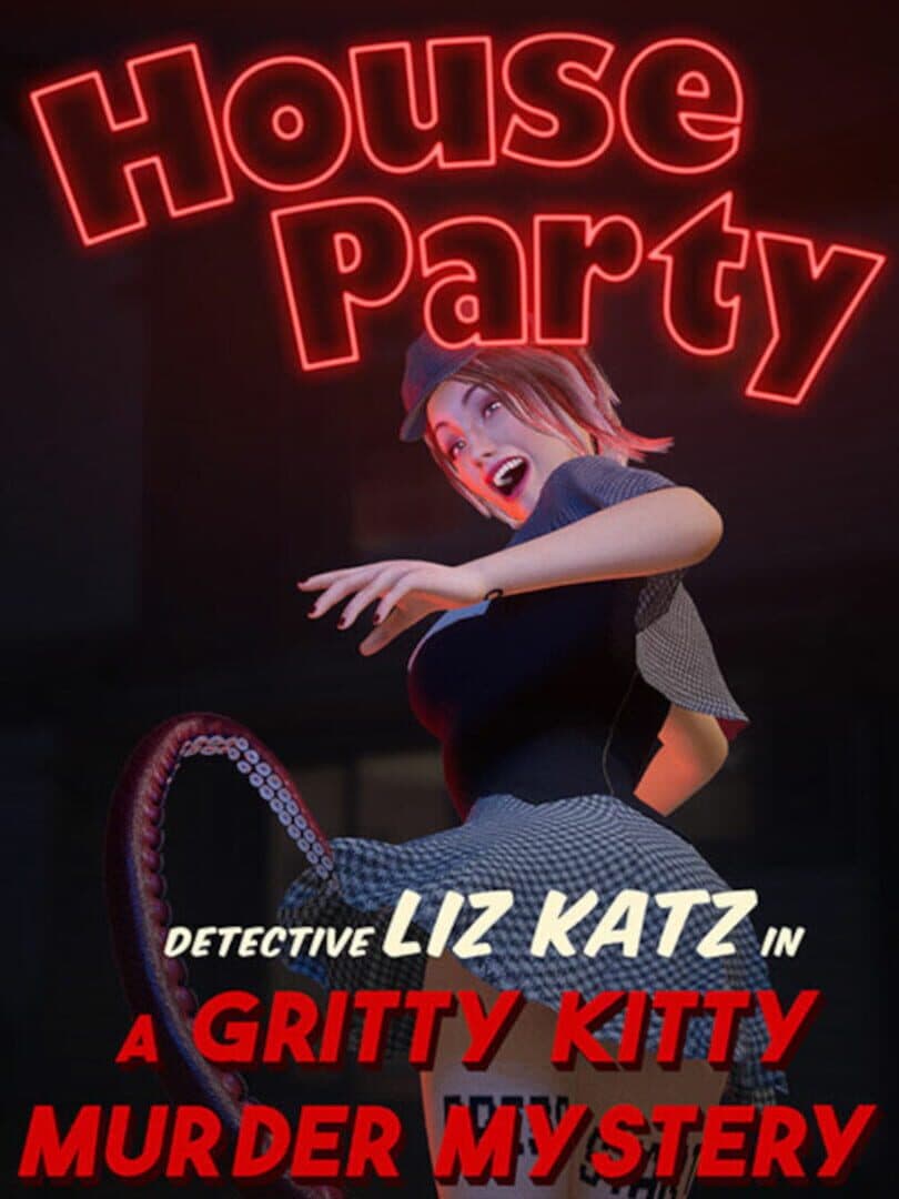 House Party: Detective Liz Katz in a Gritty Kitty Murder Mystery cover art