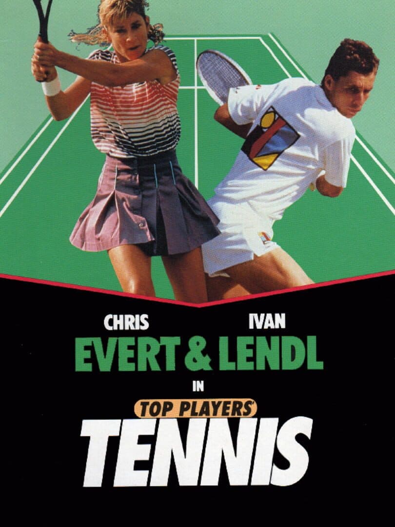 Chris Evert & Ivan Lendl in Top Players' Tennis cover art