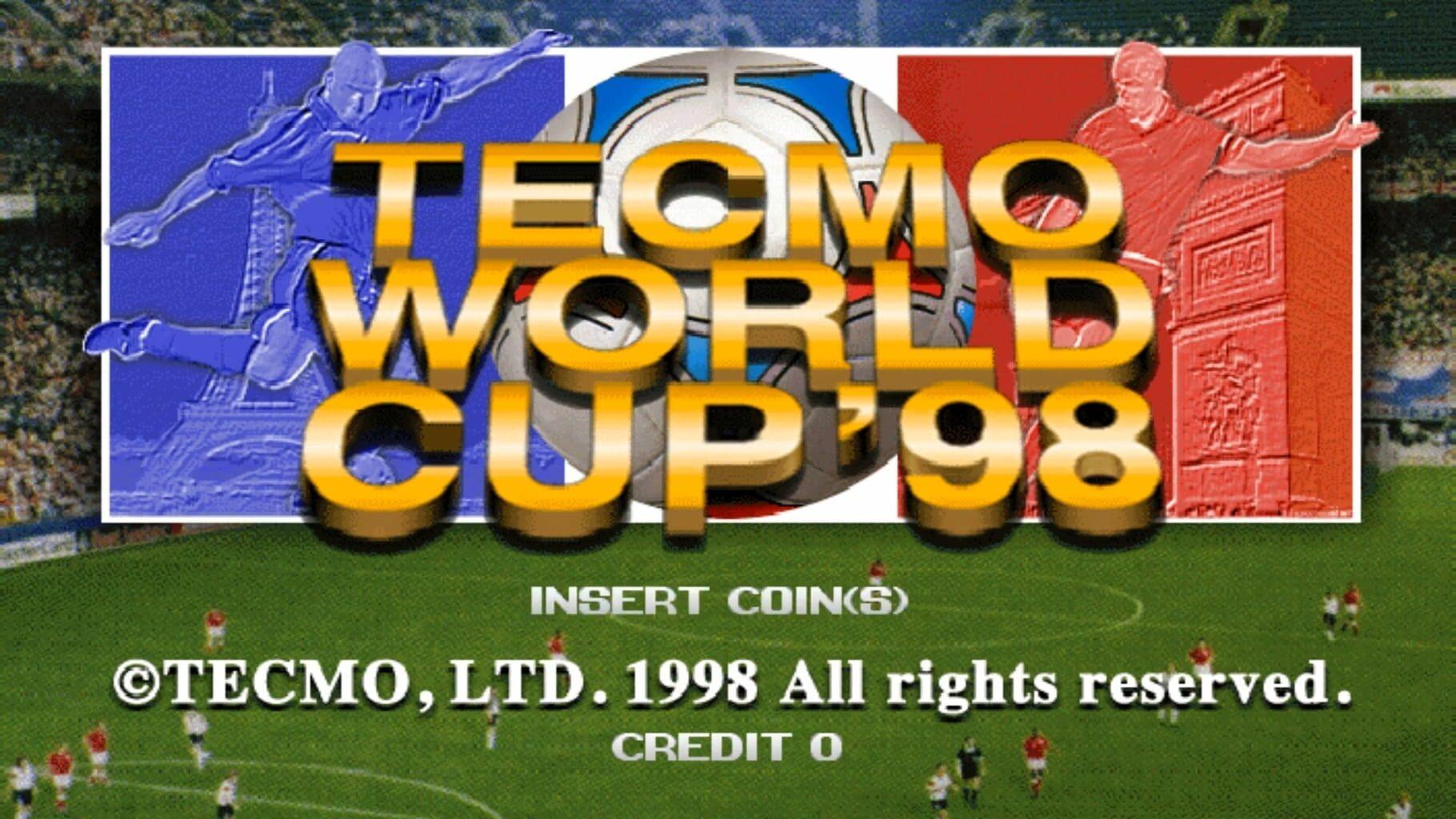 Tecmo World Cup '98 cover art