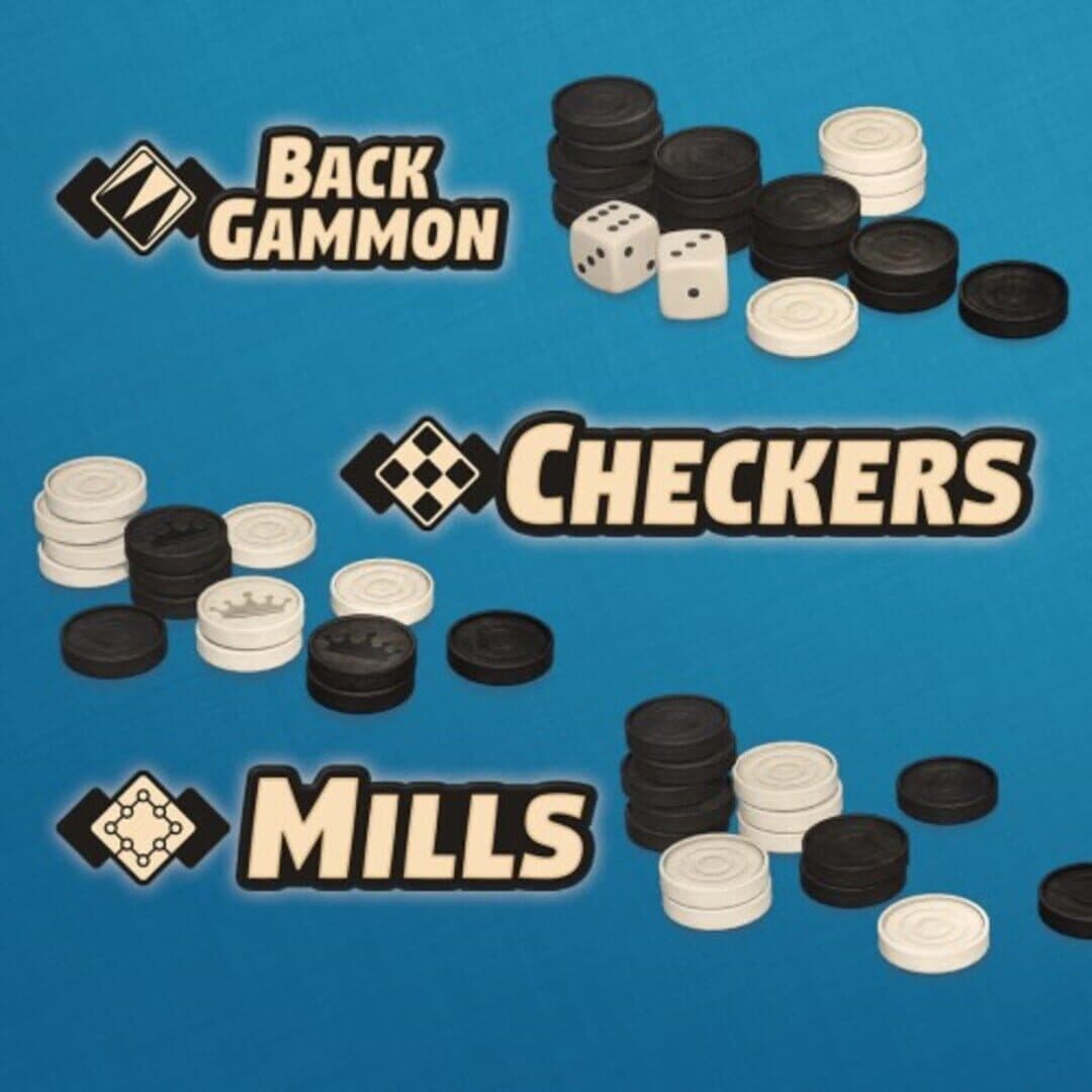3in1 Game Collection: Backgammon + Checkers + Mills cover art