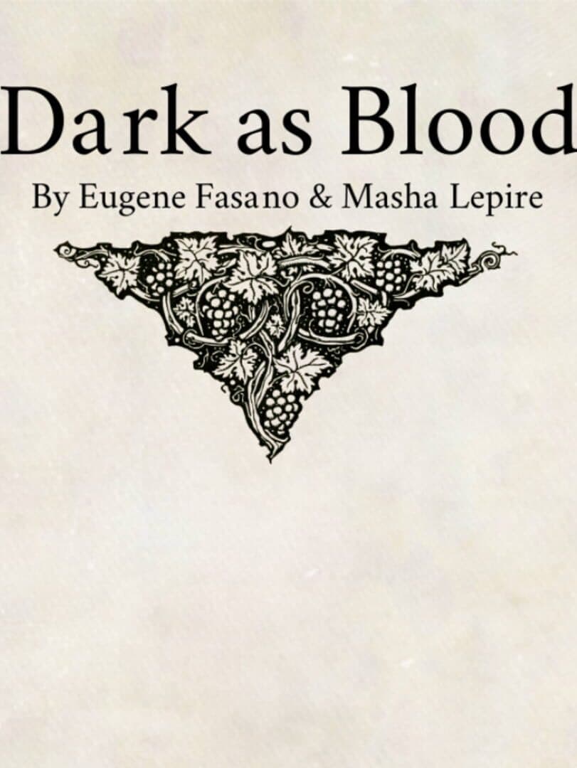 Dark as Blood cover art