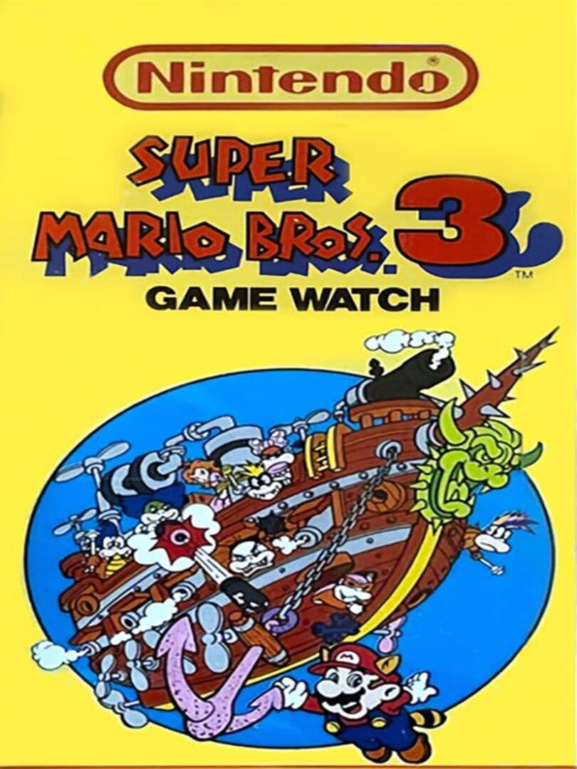 Super Mario Bros. 3 Game Watch cover art