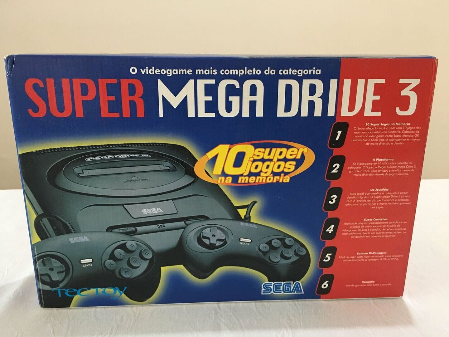 Super Mega Drive 3: 10 Super Jogos cover art