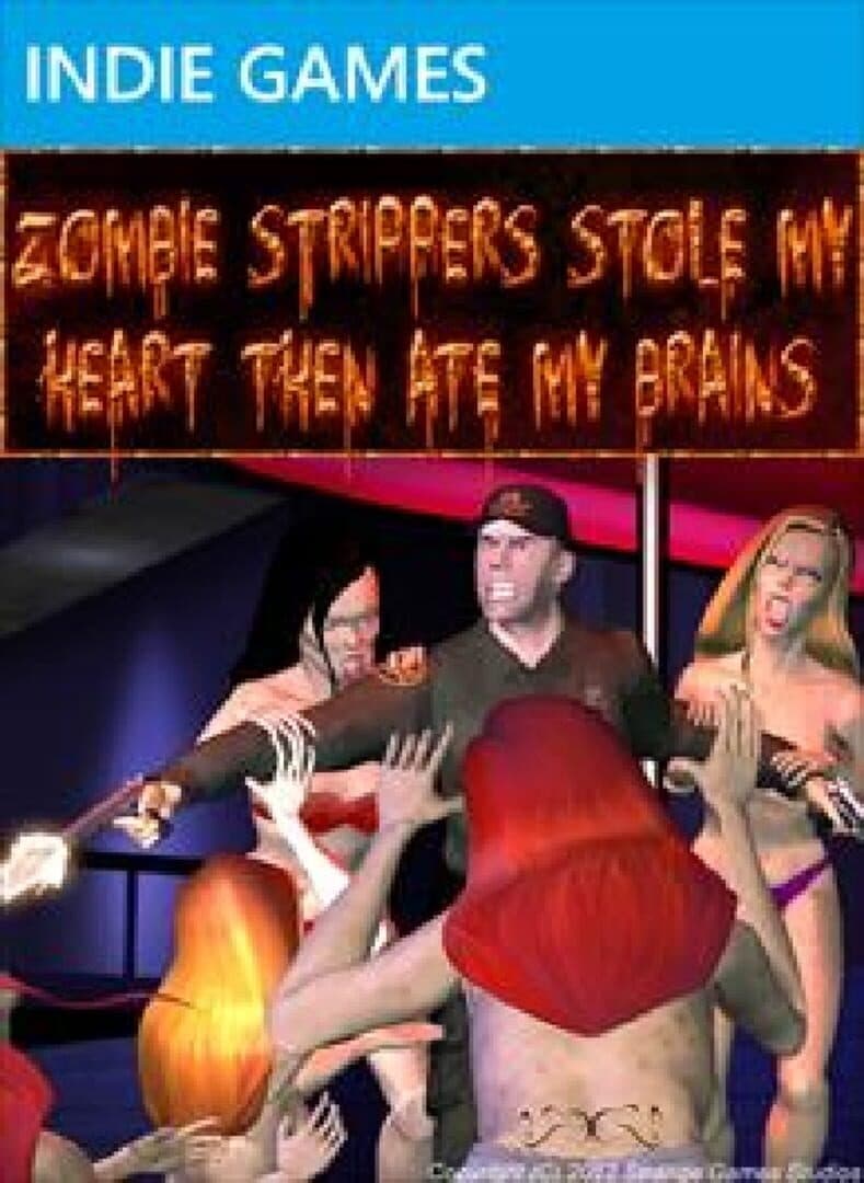 Zombie Strippers Stole My Heart Then Ate My Brains cover art