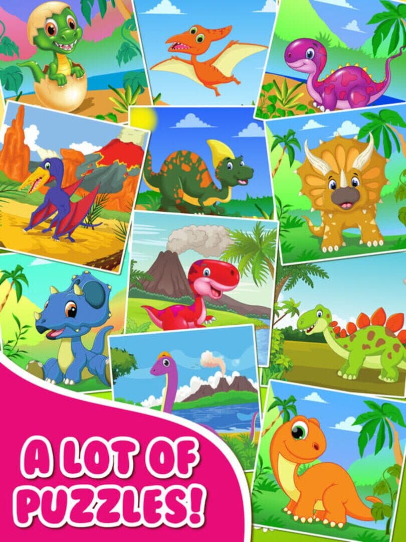 Dinosaur Jigsaw Puzzles - Kids Games for Toddlers Image
