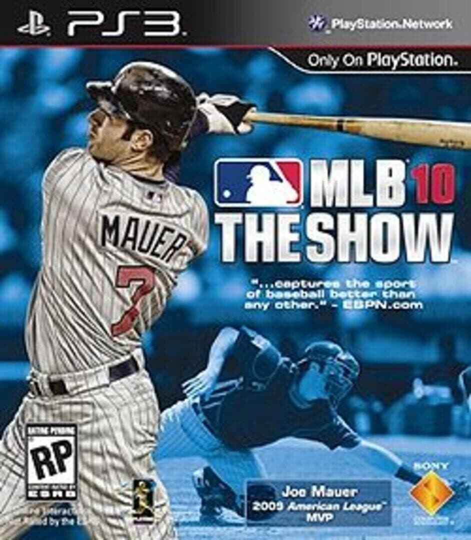 MLB 10: The Show cover art